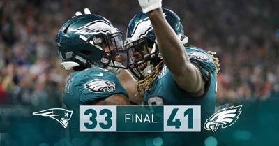 Philadelphia Eagles beat New England Patriots 41-33 to win Super Bowl LII, The Latest from WDEL News