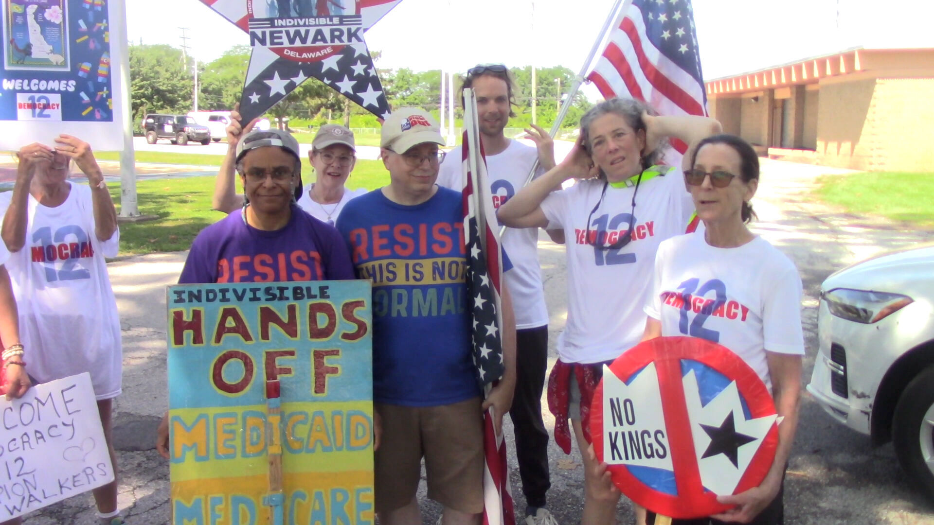 VIDEO | 12 Days to Democracy procession goes through Wilmington