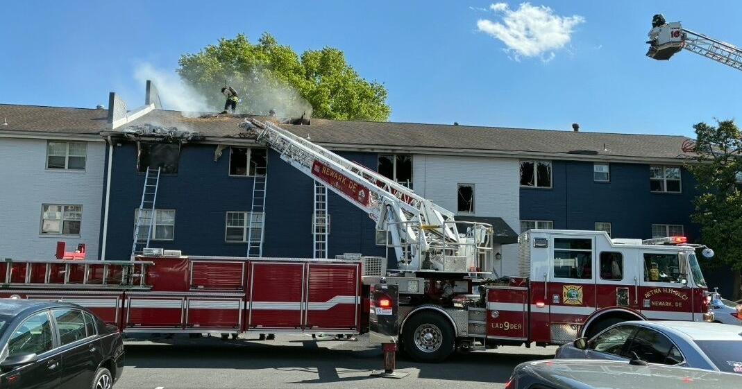 Nearly 50 people displaced following Newark area fire