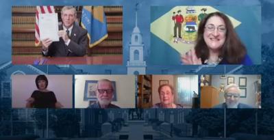 Governor Carney signs Holocaust education bill