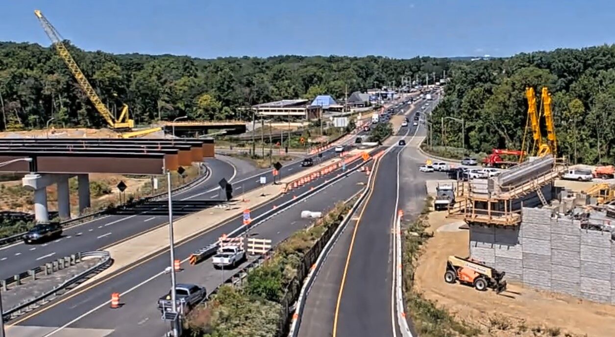 Another round of girder work in Newark