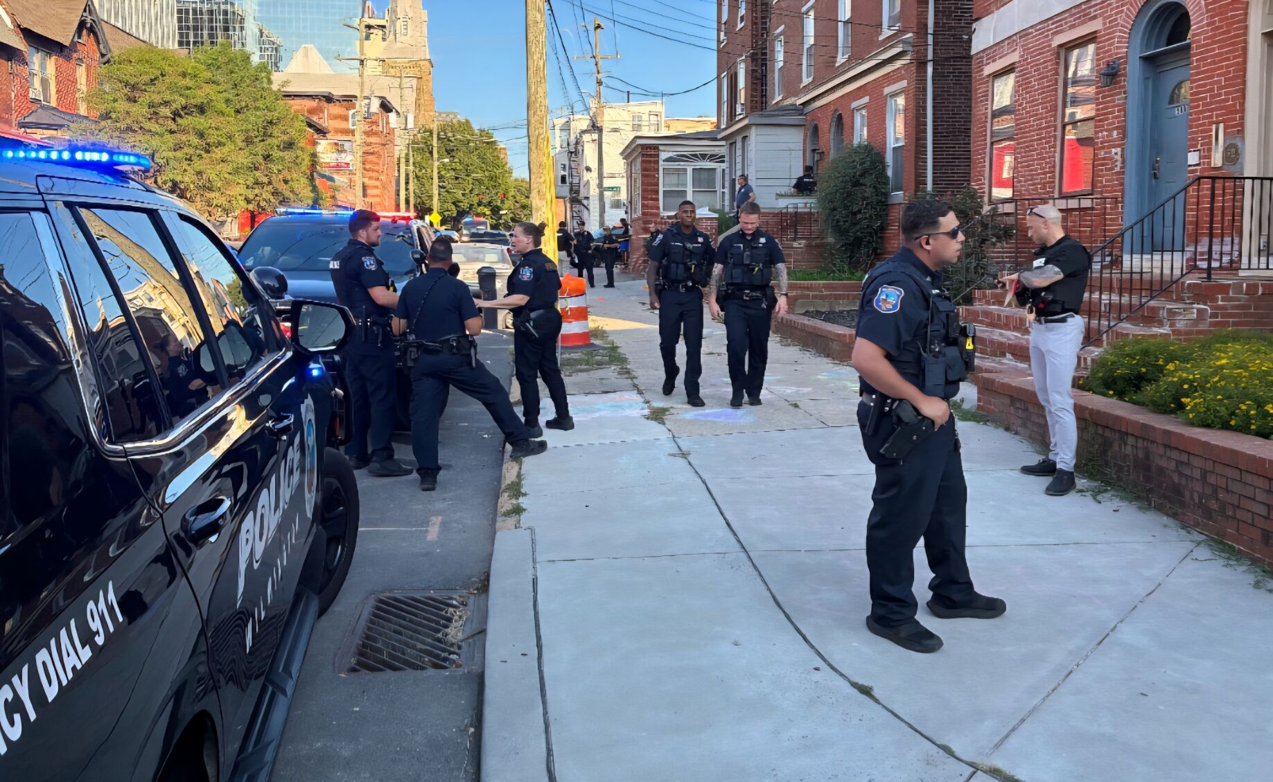 City shooting critically injures one