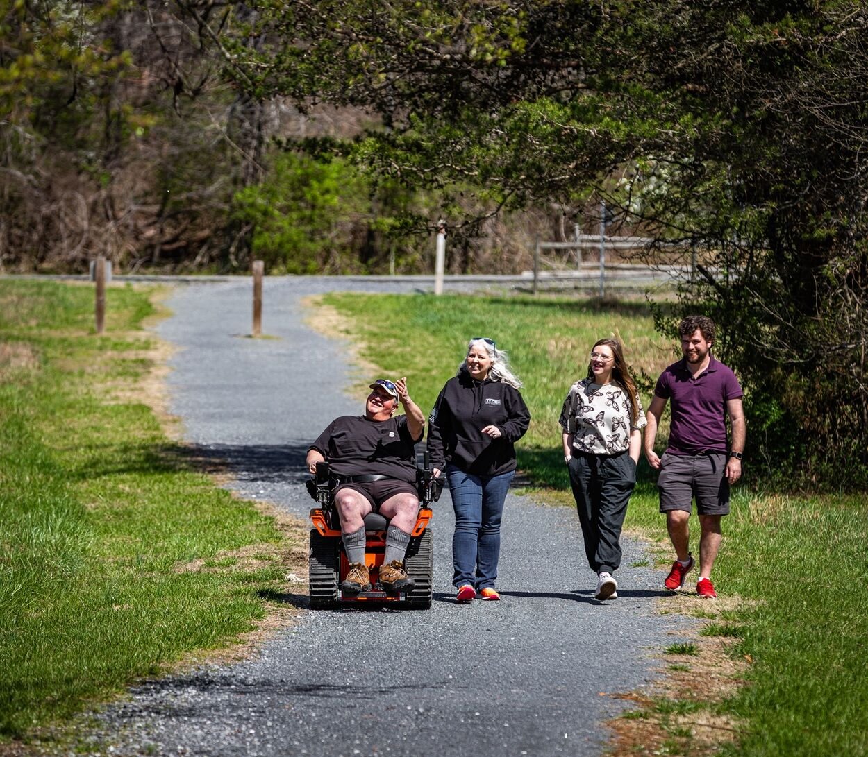 Off-road wheelchair option expands trail accessibility at 5 Delaware State Parks