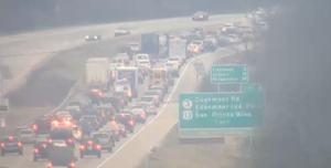 Driver suffers injuries after crash on I-495 northbound Wednesday afternoon