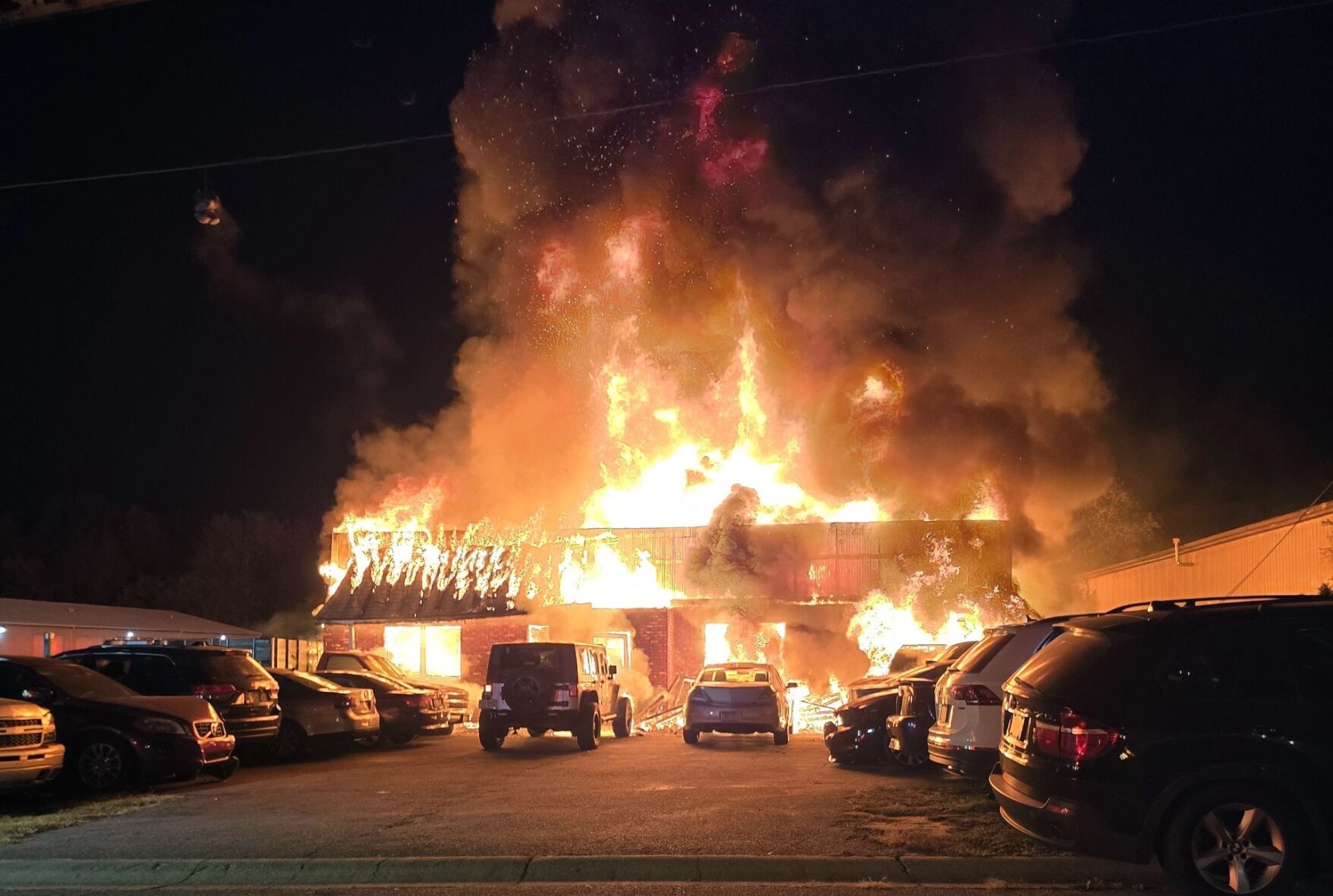 Three alarm building fire under investigation