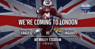 Philadelphia Eagles to play Jacksonville Jaguars in London in 2018, The  Latest from WDEL News