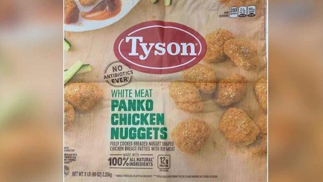 Recall Tyson Calls Back Chicken Nuggets That May Contain Rubber The Latest From Wdel News Wdel Com