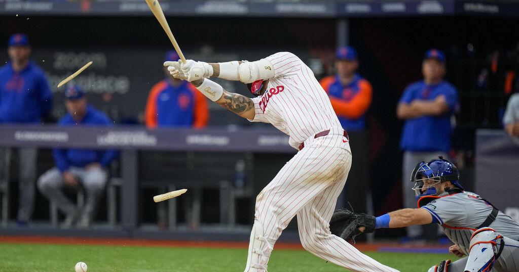 Mets rally in ninth to beat Phillies and split London Series - Vimarsana News