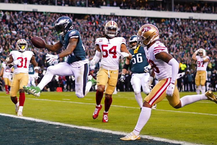 Hurts, Eagles soar into Super Bowl, rout 49ers for NFC title – The Oakland  Press