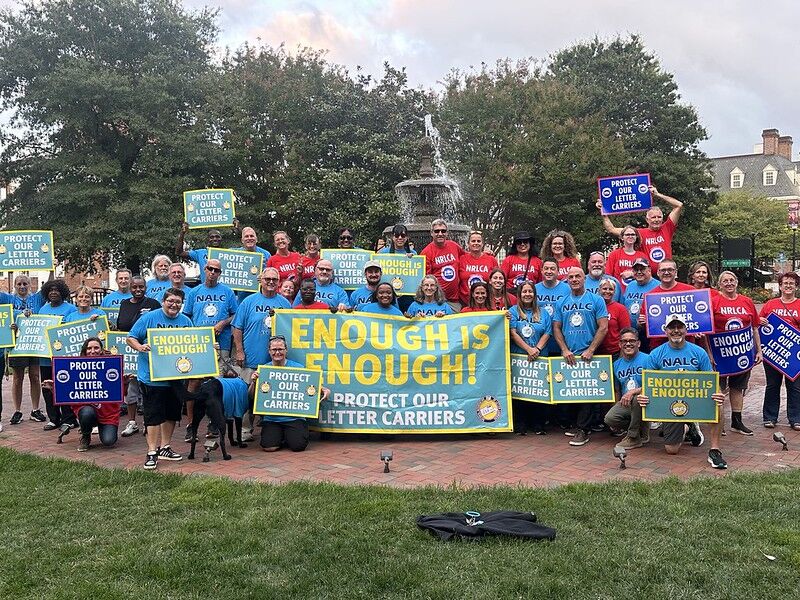 “Enough is enough”- letter carriers rally, raise concerns about being targets of criminals