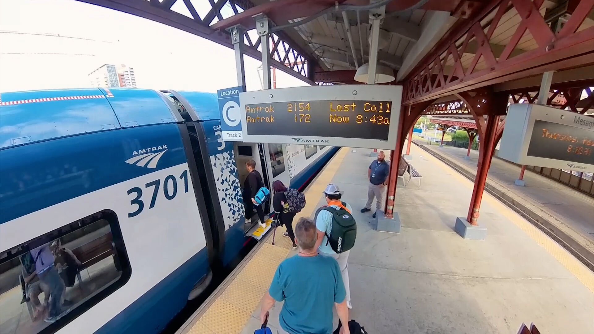 “All Aboard” – Amtrak NextGen Acela trains debut in Wilmington