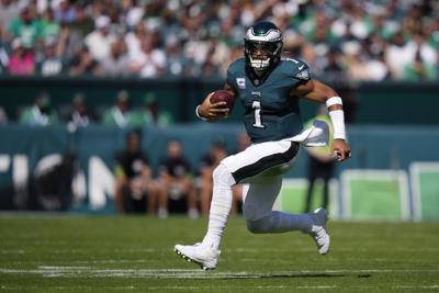 Hurts' breakthrough passing game resembles 2022, and so does 4-0 start for  NFC champion Eagles, The Latest from WDEL News