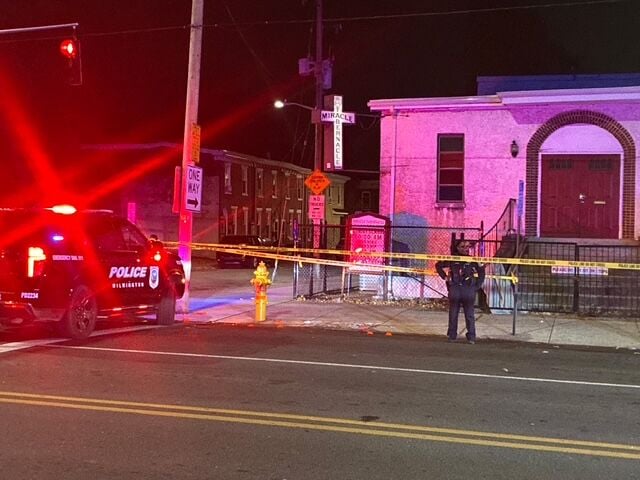 Five shot in Wilmington, near Police HQ