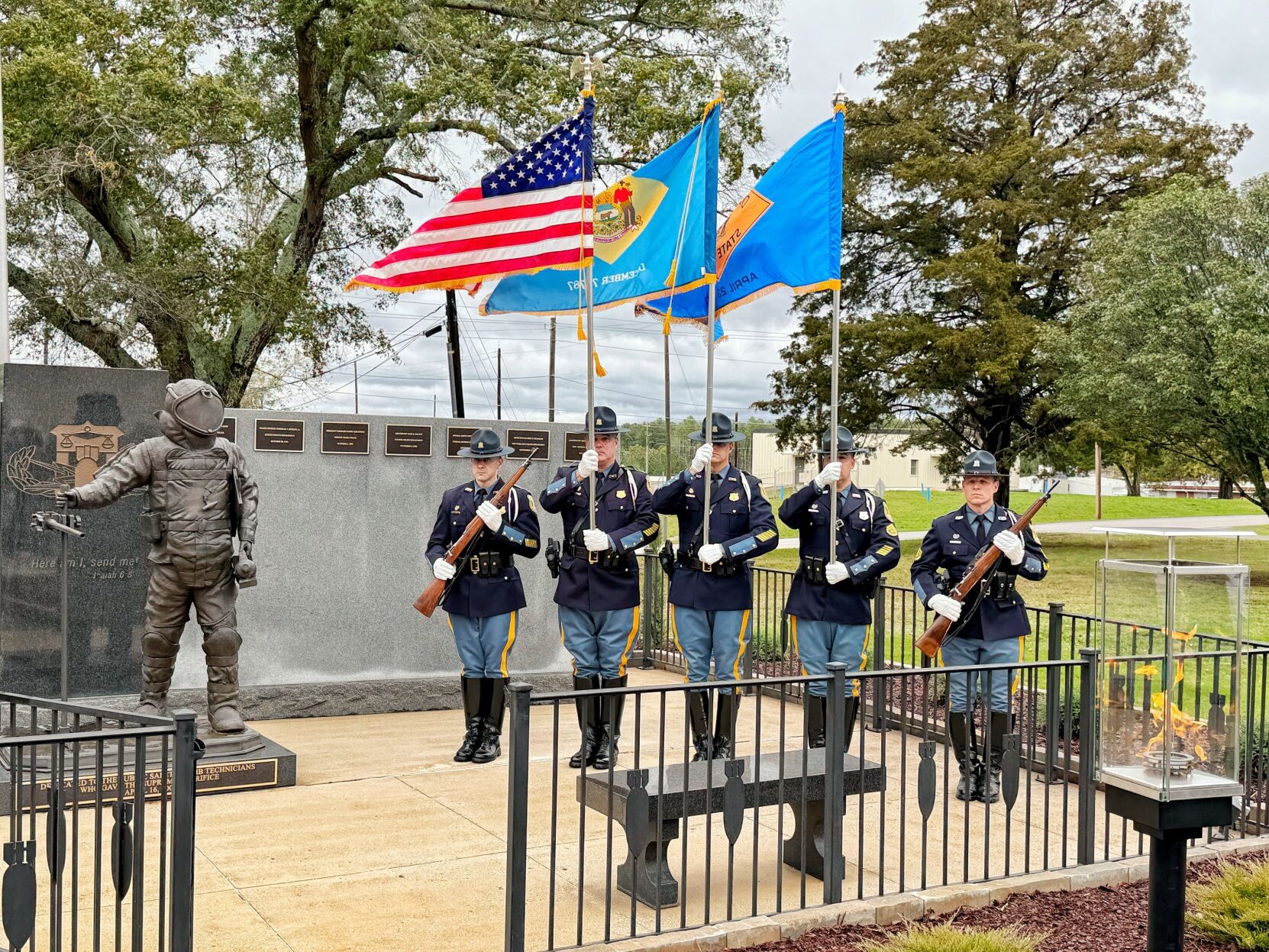 Delaware trooper honored in Alabama