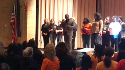 Video Colonial Students Send Off Their Superintendent With