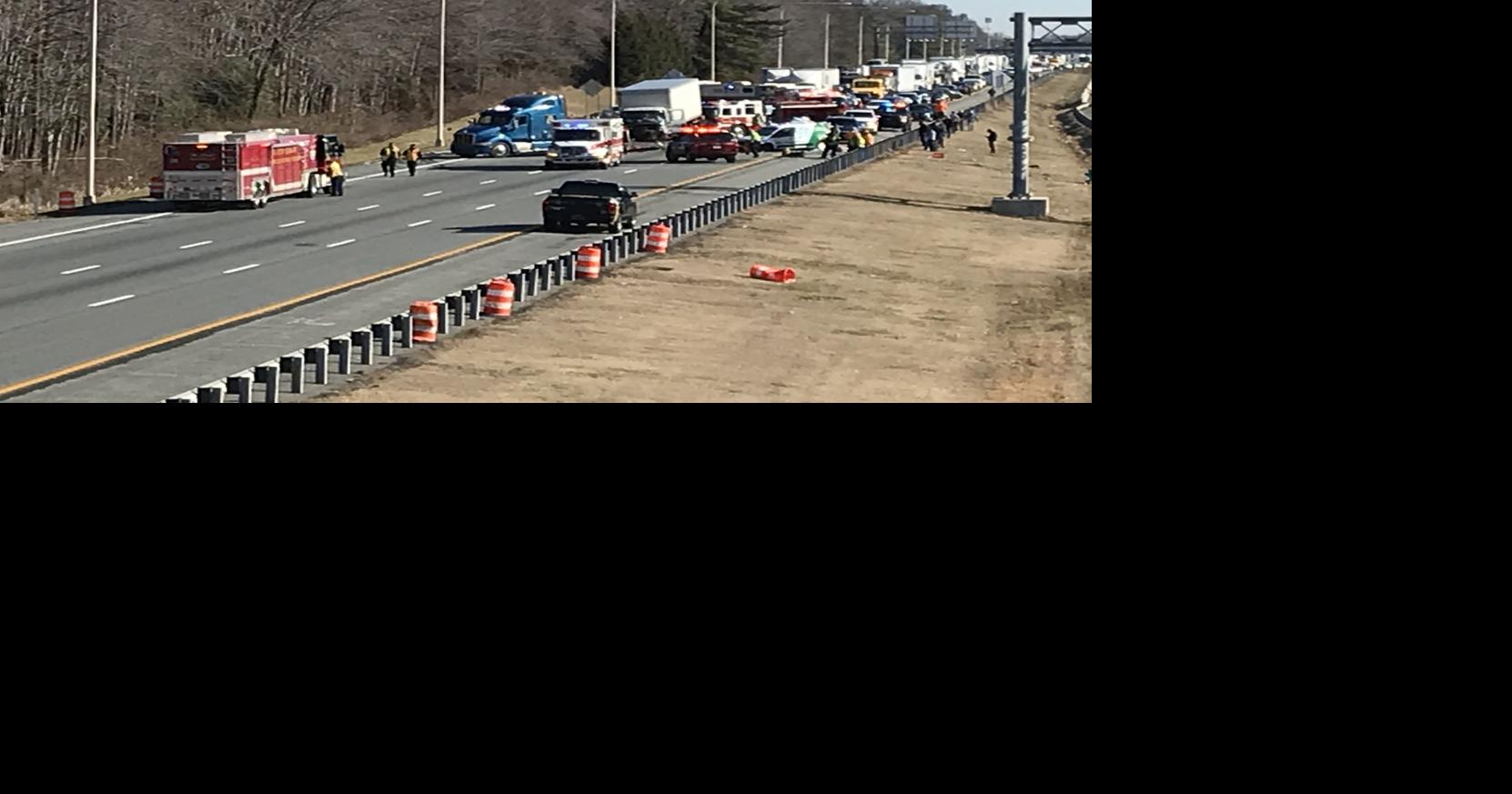 VIDEO | I-95 southbound at Route 896 reopens after truck crash, fuel ...