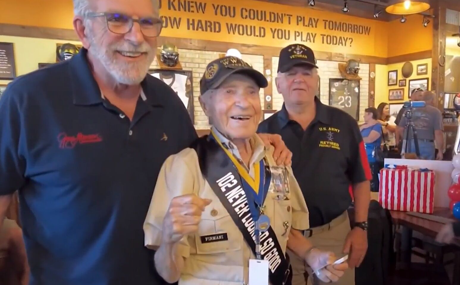 Delaware pays tribute to member of “The Greatest Generation,” Ray Firmani