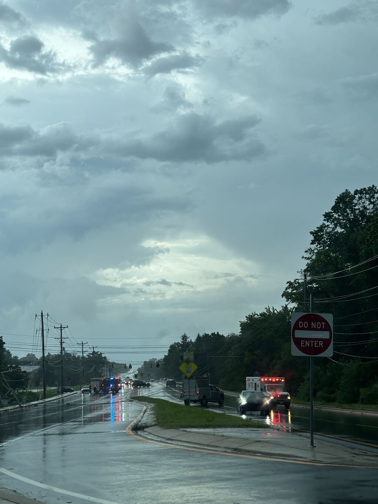 Furious storm pounds New Castle Co.