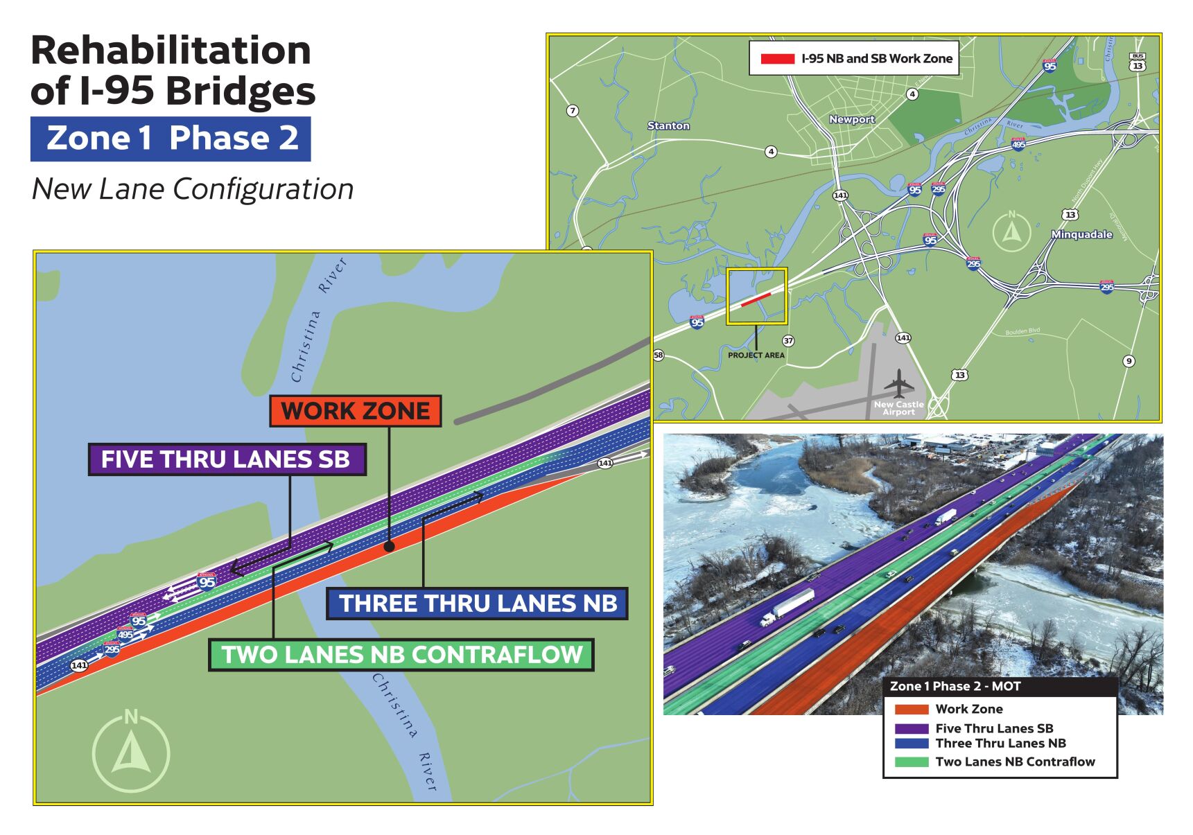 Another major lane shift coming to I-95/I-295 project | The Latest