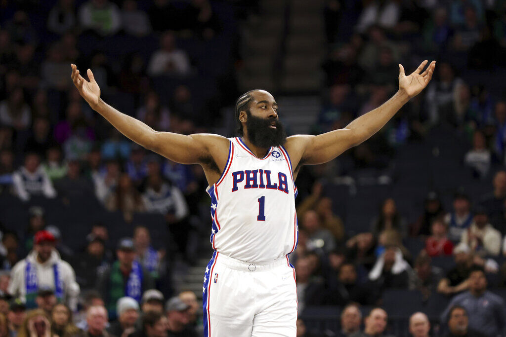 NBA fines Sixers' James Harden $100K for 'liar' comments about Daryl Morey