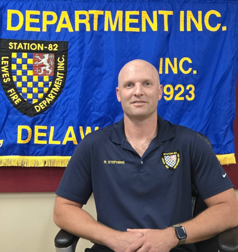 Lewes Fire Department names Robert “Robbie” Stephens as Fire Chief