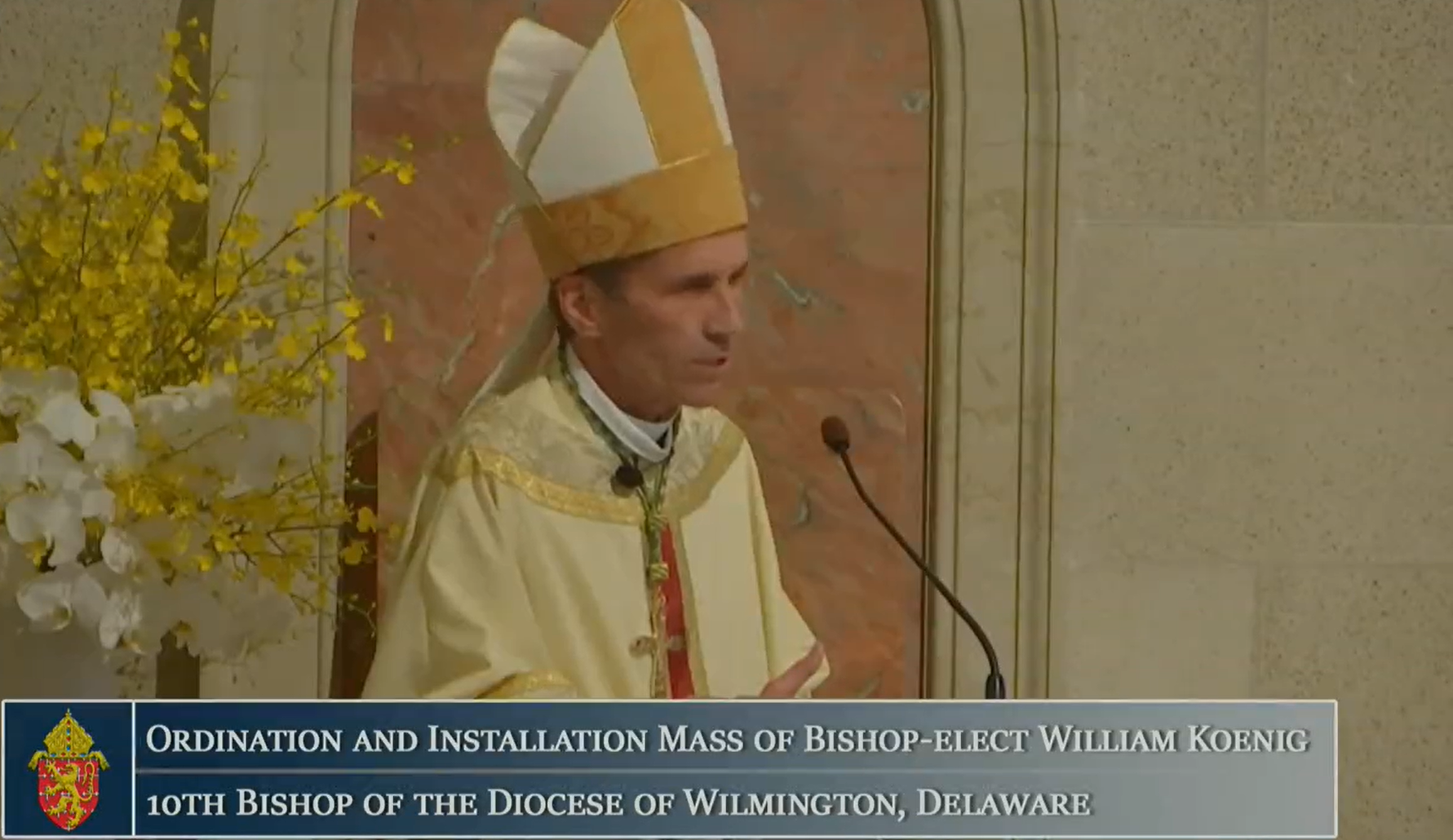 Bishop Koenig of CDOW celebrates election of Pope Leo XIV
