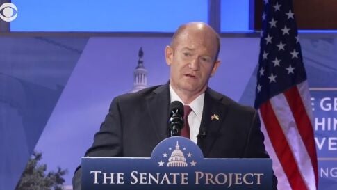 Coons’ reaction to gov. shutdown: “Tomorrow, hundreds of thousands of federal workers… will work without pay”