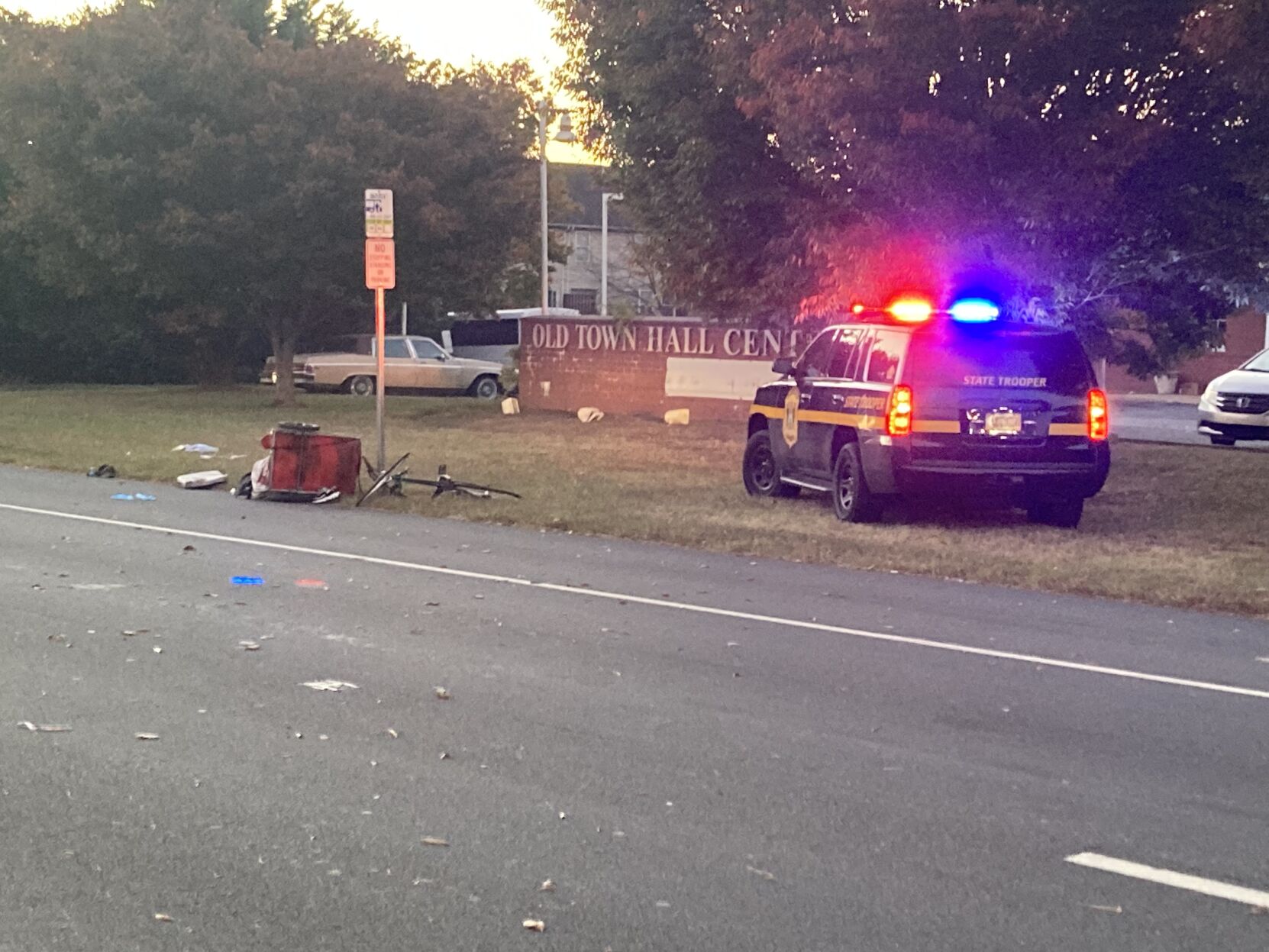 Bicyclist hit and left for dead on Route 40