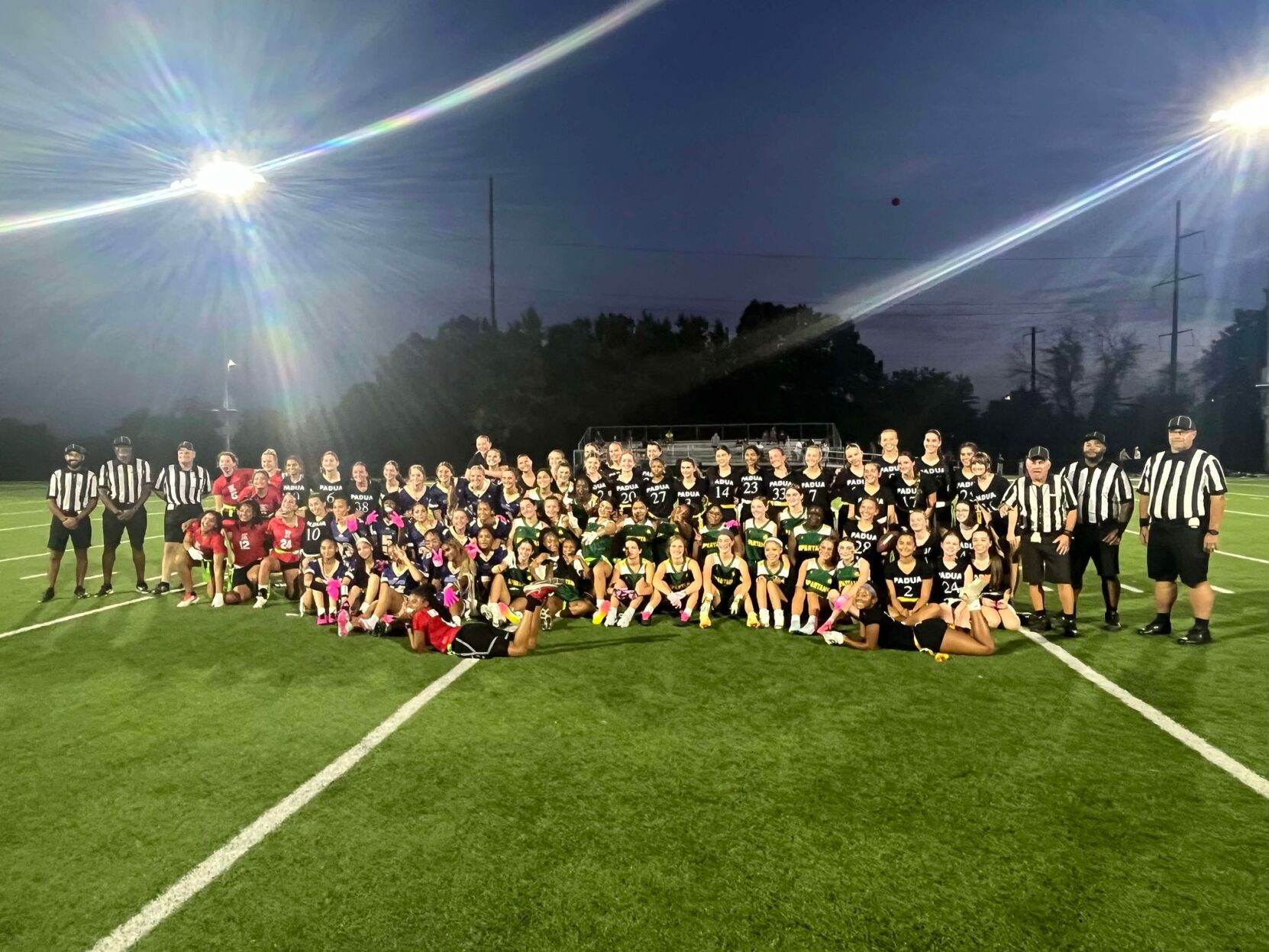 VIDEO | Girls Flag Football debuts in Delaware with first scrimmage