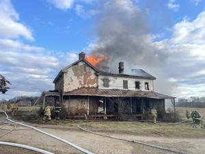 No injuries after 2-alarm Cecil County vacant home fire on Route 273