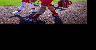 28 Feb 2016: J. P. Crawford of the Phillies during the spring training game  between the University of Tampa Spartans and the Philadelphia Phillies at  Bright House Field in Clearwater, Florida. (Icon