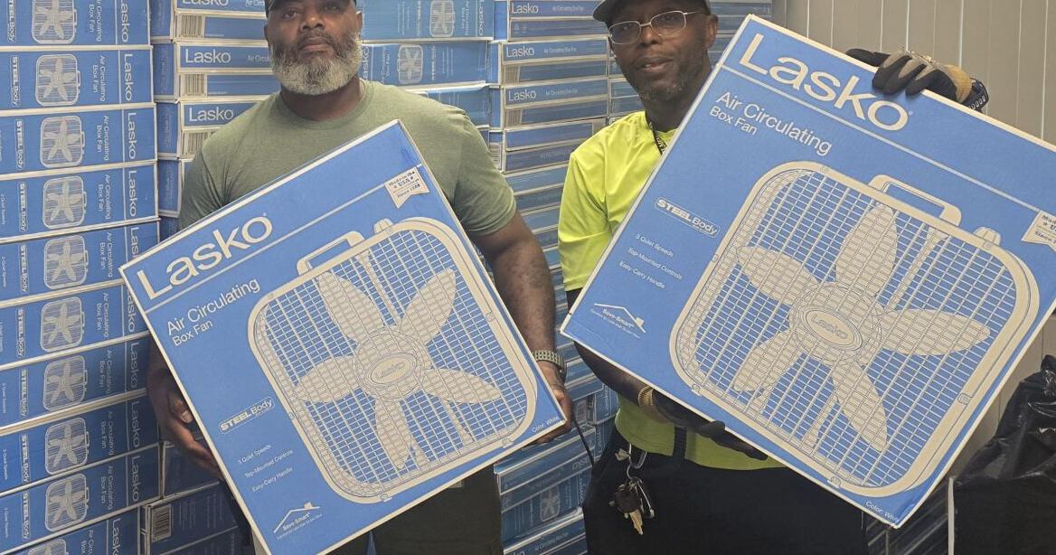 Senior citizens living in Wilmington can get an electric fan for free