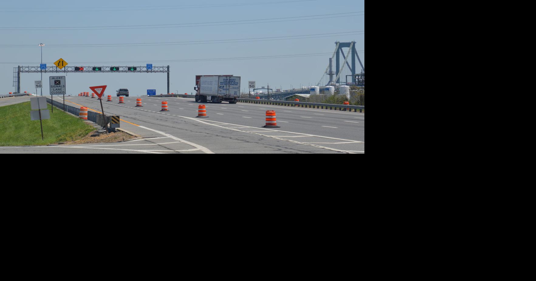 Early Saturday crash on Delaware Memorial Bridge lands man in hospital ...