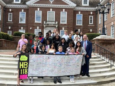 Wilbur Elementary students