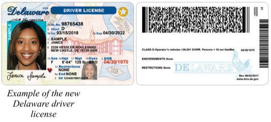 DMV announces new driver license, ID design in Delaware | The Latest ...