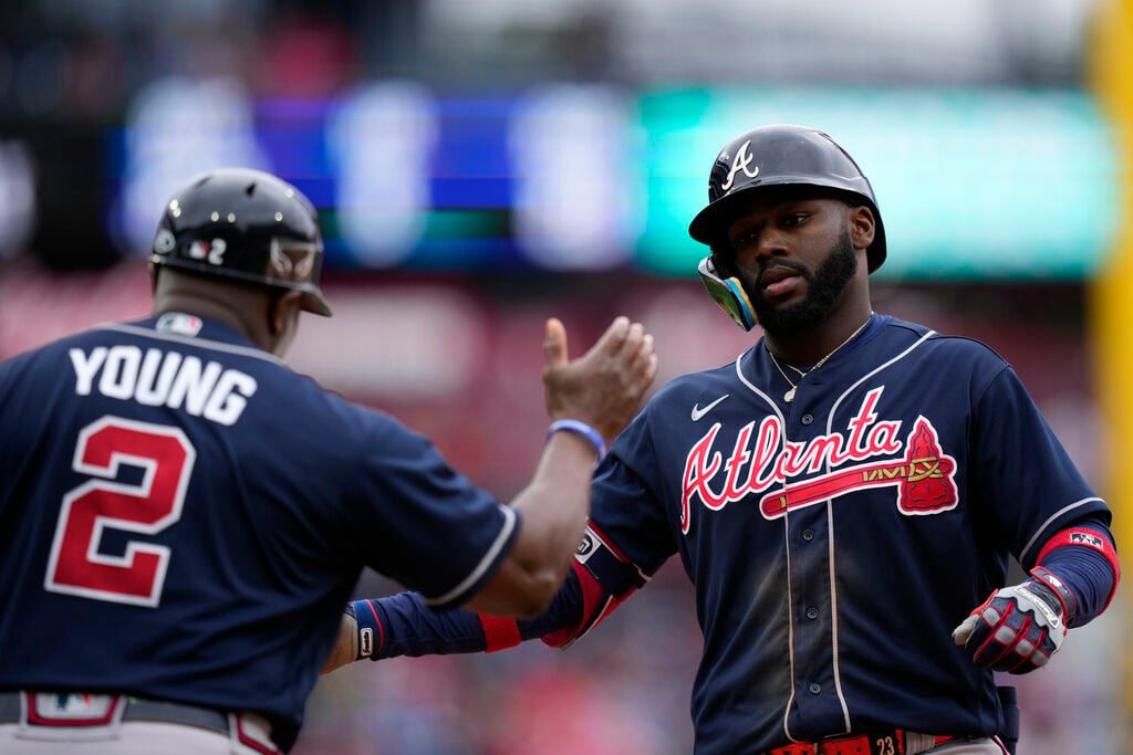 Ozuna homers during 5-run 10th inning, Braves beat Phillies 5-1, The  Latest from WDEL Sports