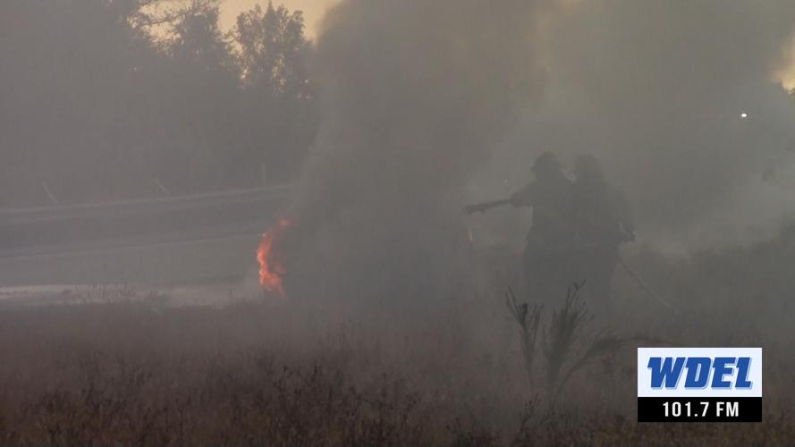 VIDEO | Car fire bakes Route 1 traffic | The Latest from WDEL News ...