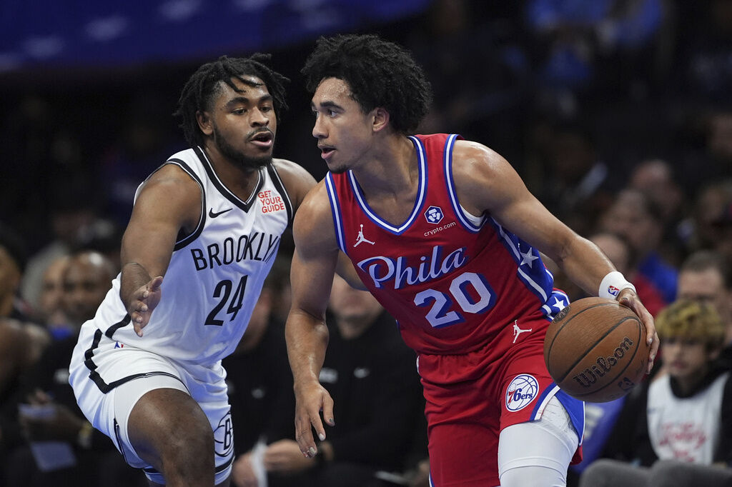 Sixers standout rookie Jared McCain is out indefinitely with a torn meniscus that requires surgery