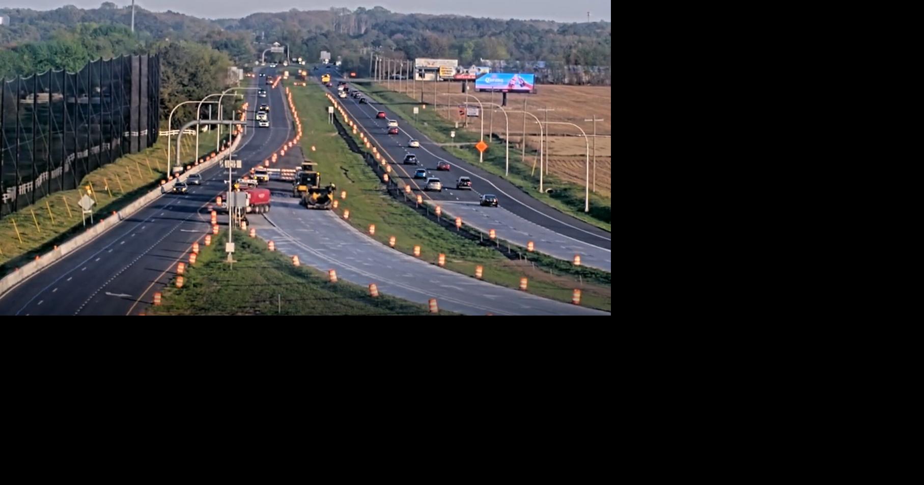 DelDOT preparing to open Northbound Route 1 bridge over Route 16 near ...