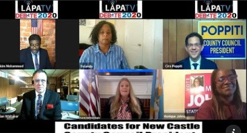 VIDEO New Castle County Council president candidates square off