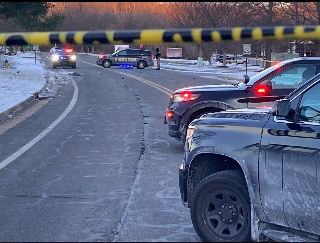 Pedestrian left for dead at New Castle Corporate Commons