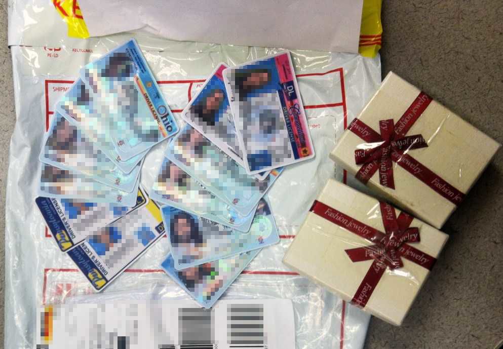 Fake Id Intercepted By Customs
