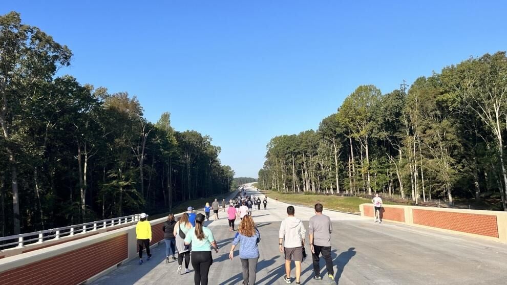 Hundreds celebrate new Millsboro bypass with charity run