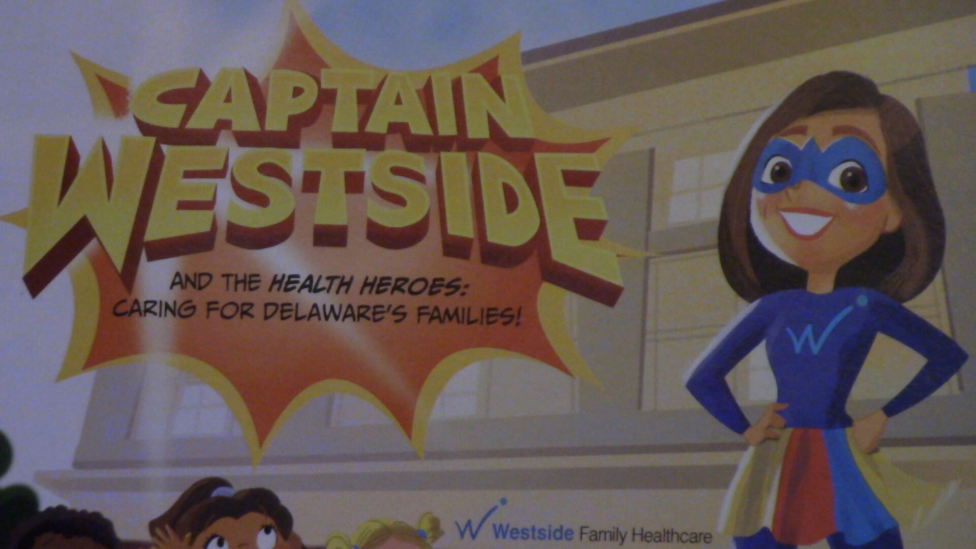 VIDEO | Meet “Captain Westside,” to the rescue of kids who worry about seeing the doctor