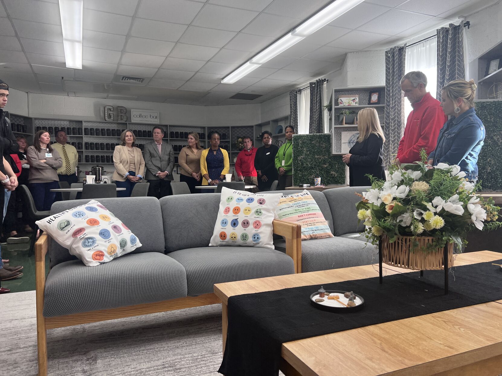 Middle school creates a “Zen Den” to cut the stress for staff