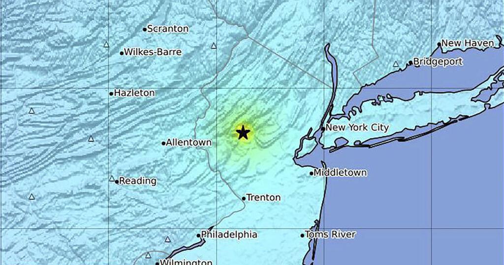Earthquake felt up and down East Coast - Vimarsana News