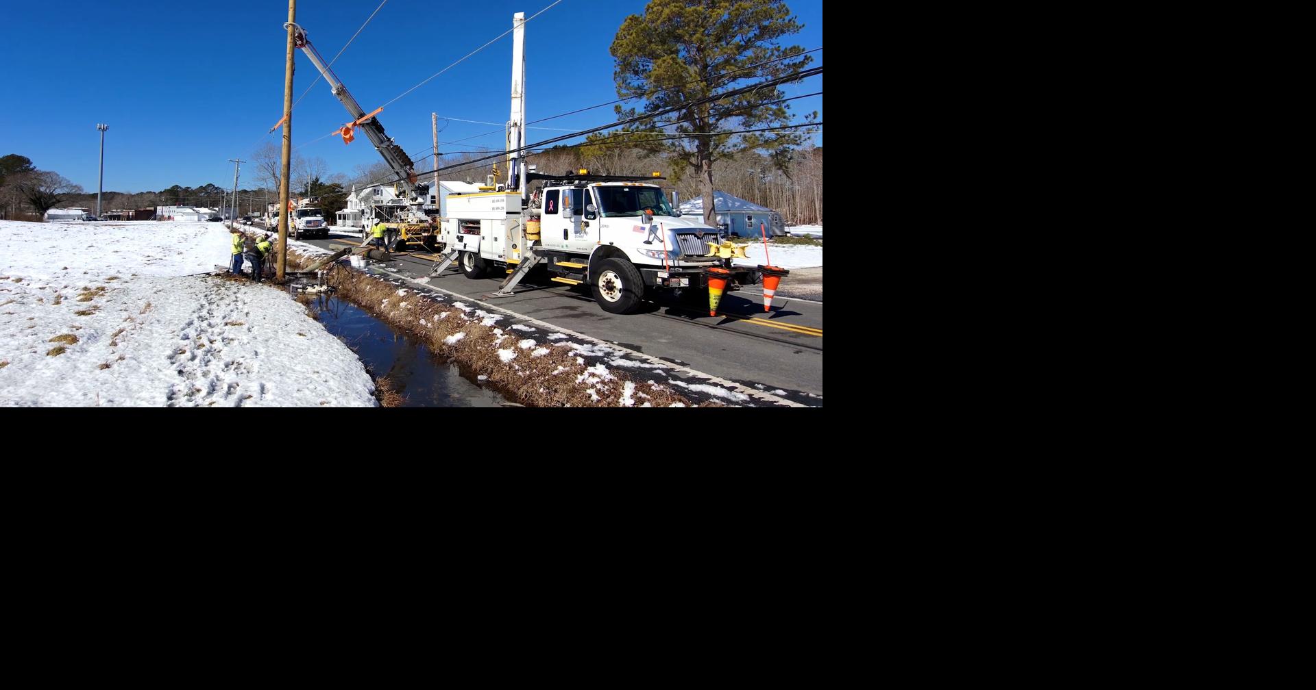 Power restoration efforts winding down days after blizzard