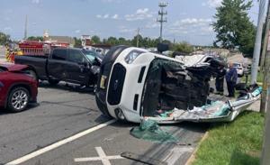 Major crash sends eleven to hospitals