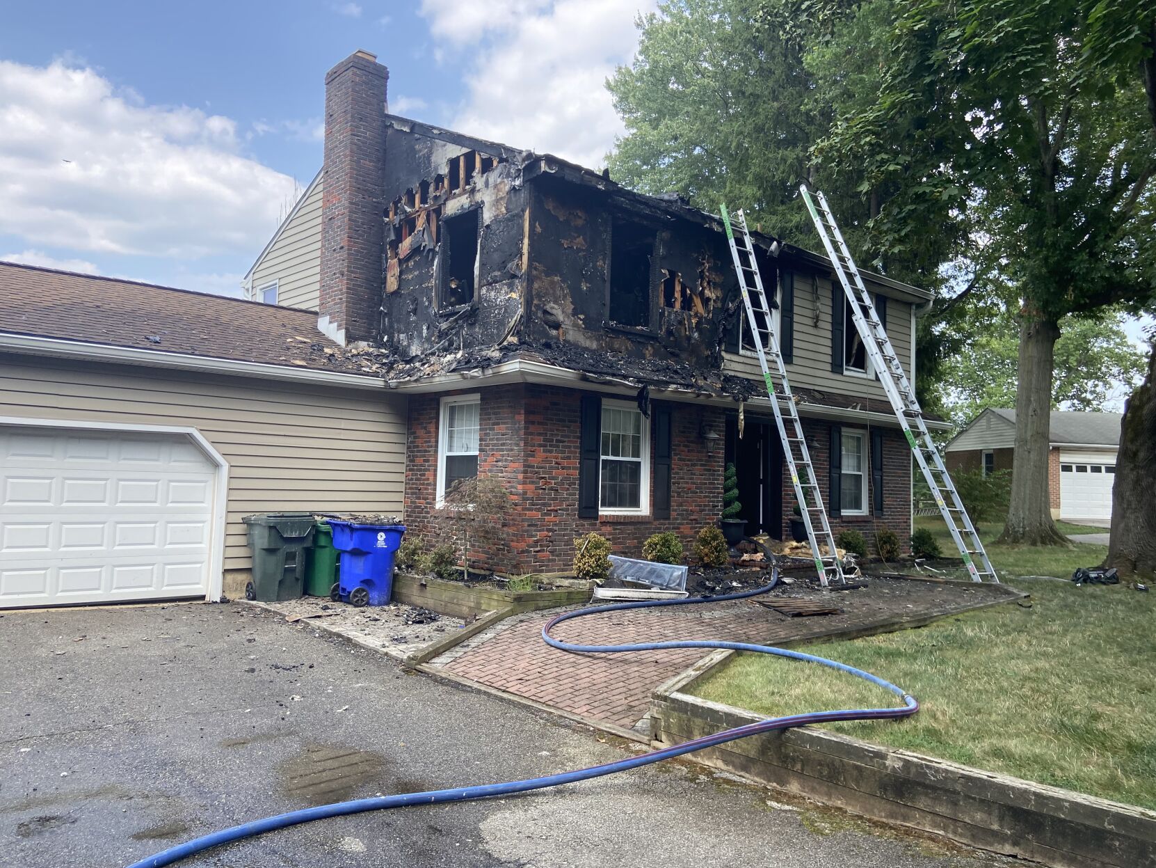 Concord Hills home heavily damaged in Sunday fire