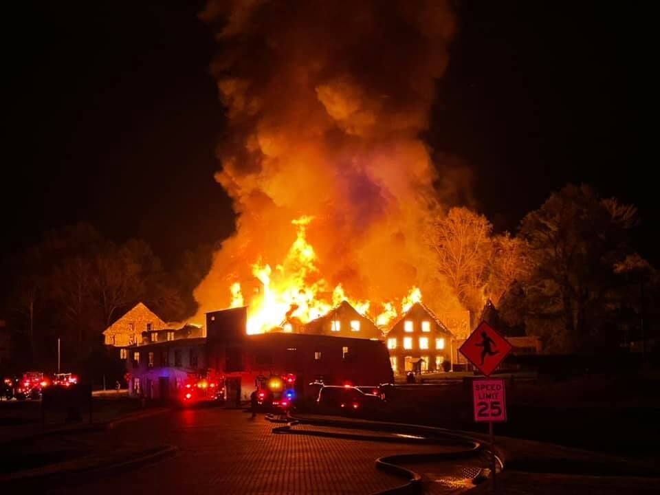 Update Fire That Ravaged Building At Former Nvf Site In Yorklyn Was Arson The Latest From Wdel News Wdel Com